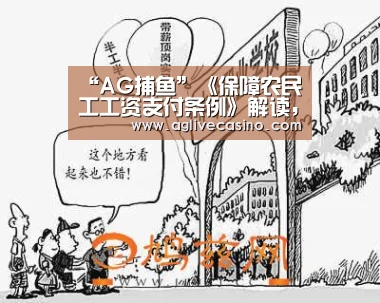 “AG捕鱼”《保障农民工工资支付条例》解读,这五大规定农民工要清楚!(图2) AG直达